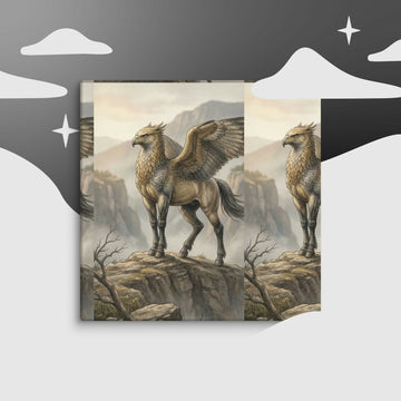 Guardian of the Misty Mountain Griffin Canvas