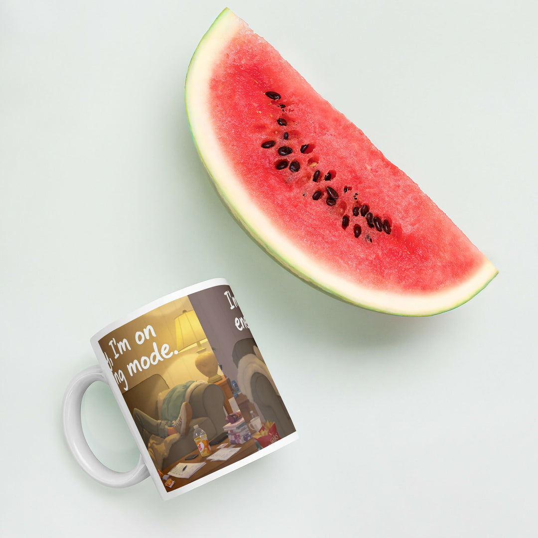Energy-Saving Mode Moments – Cozy Humor Mug- on Lucasgift