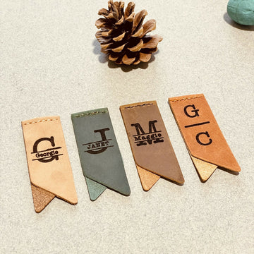 CUSTOM Initials BOOKMARK, Teacher Appreciation Gift, Book CLUB Gifts