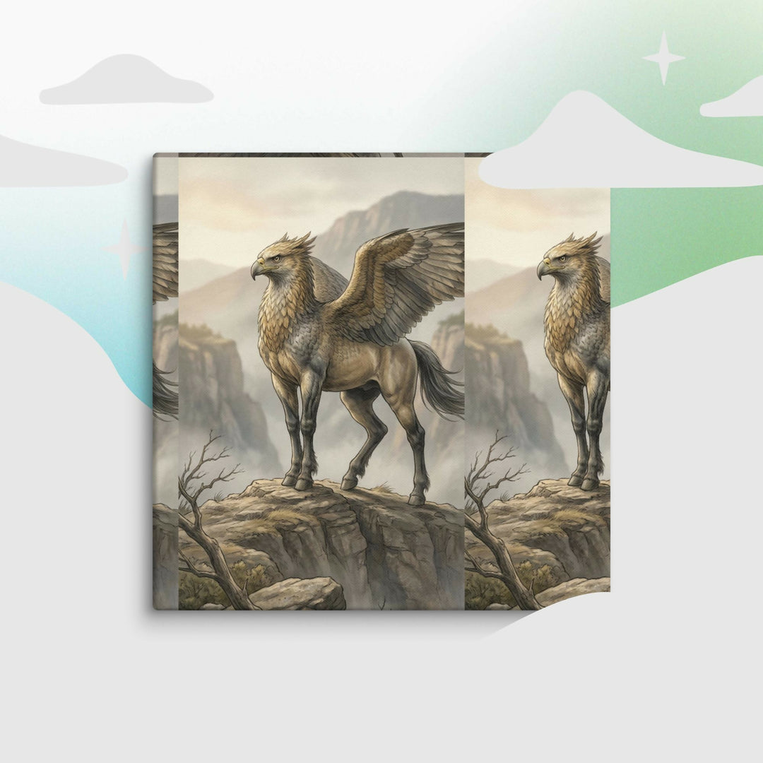 Guardian of the Misty Mountain Griffin Canvas