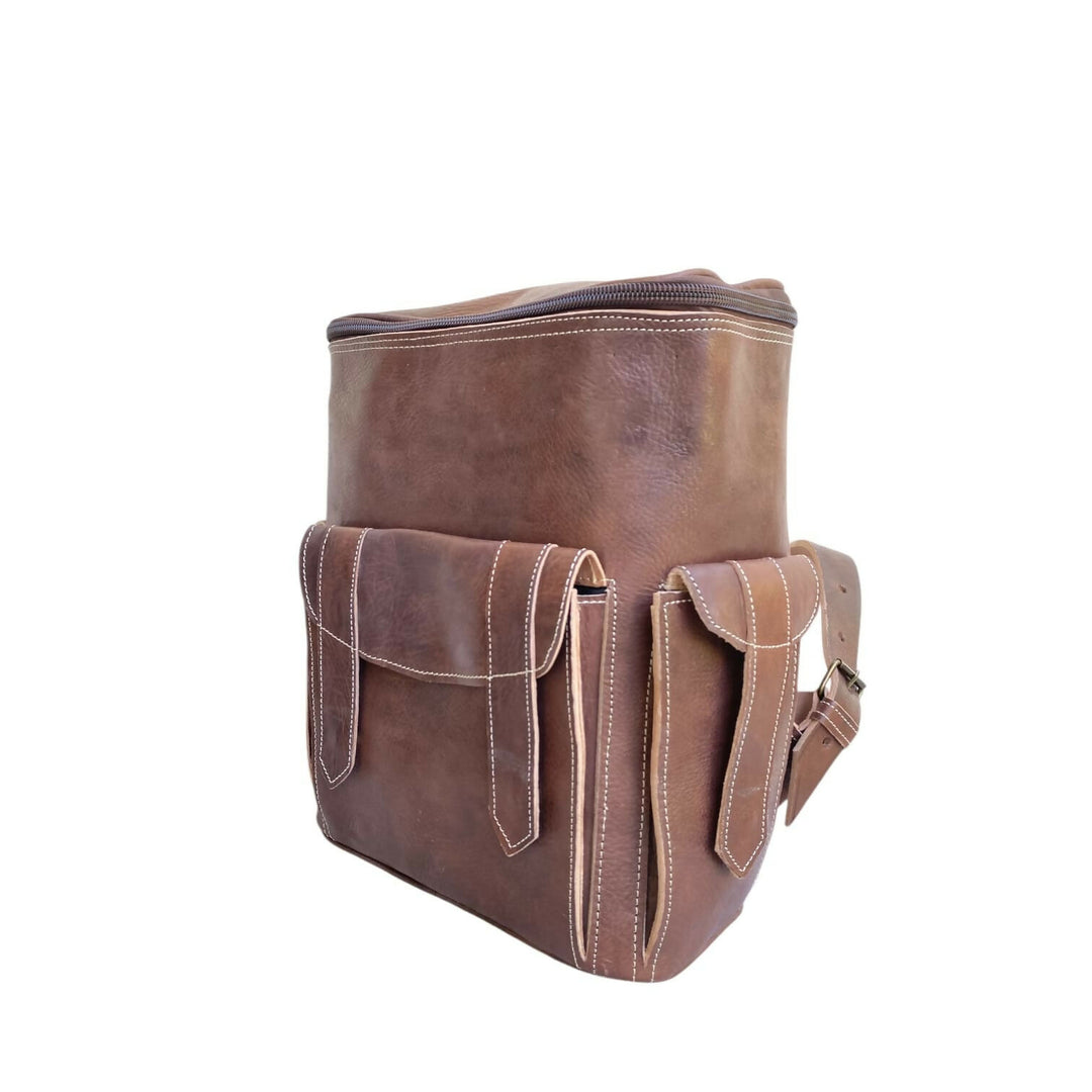 Genuine Leather Artisan Fez Workshop Premium Quality Backpack- on Lucasgift