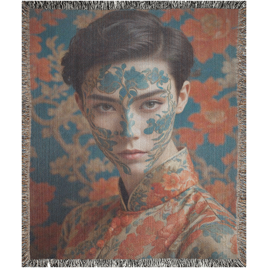 Beautiful asian culture inspired Art Print on your Blanket-50x60 inch-Graphics on Lucasgift