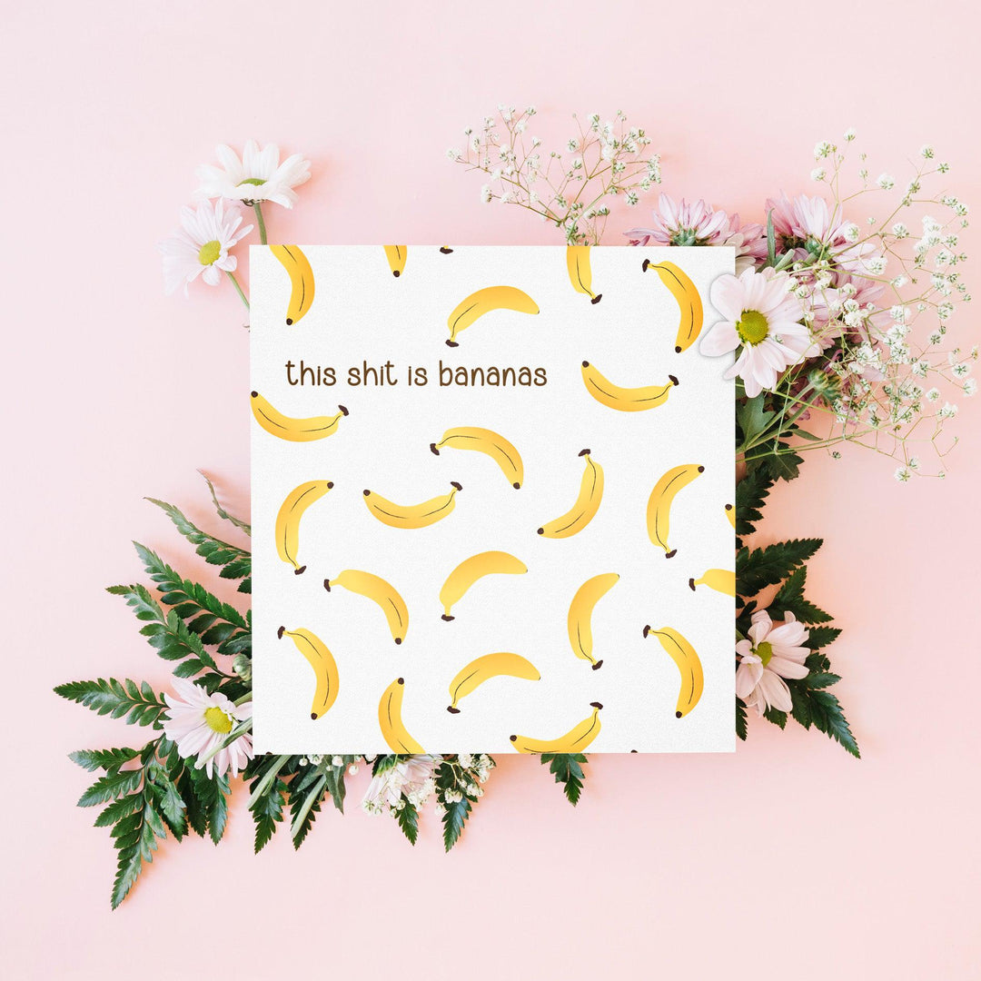 Funny Banana Card for any occasion-Lucasgift