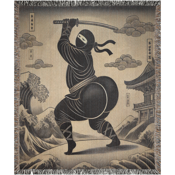 Obese Ninja-50x60 inch-Graphics on Lucasgift