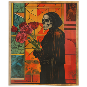 Death is a beautiful woman-50x60 inch-Single Sided on Lucasgift
