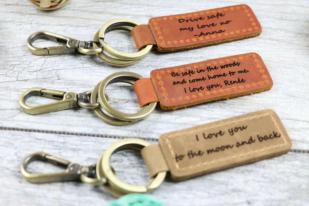 Don't Do Stupid Shit Keychain- on Lucasgift