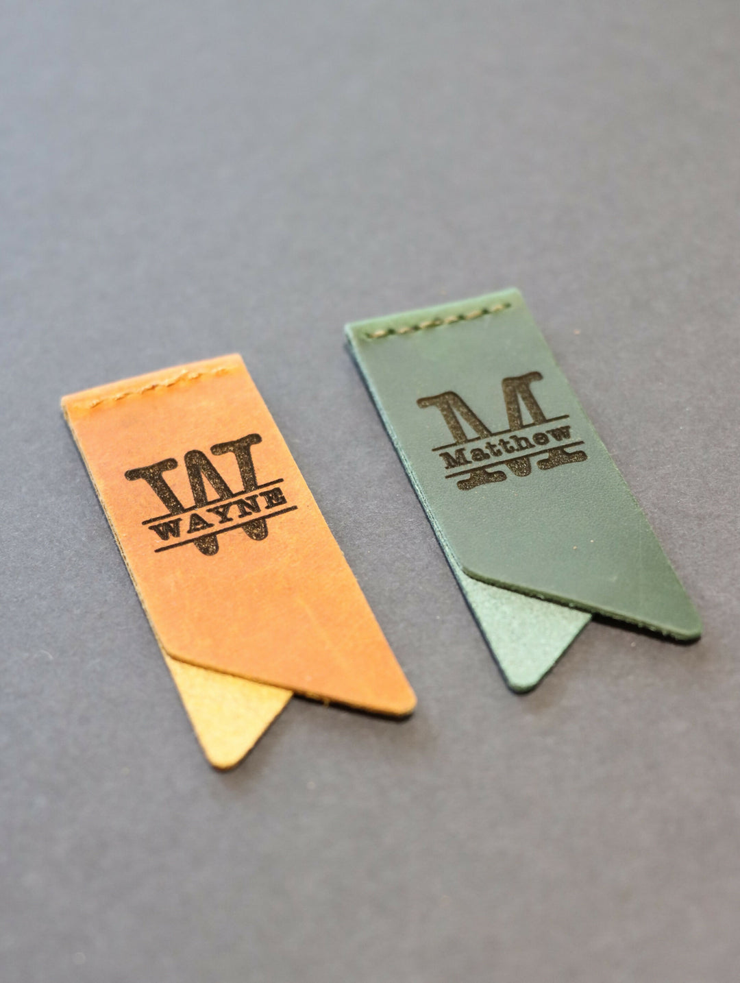 Personalized Leather Bookmark – Custom Engraved Book Lover Gift
