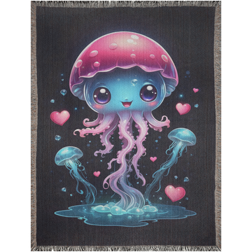 What a cute little jellyfish-60x80 inch-Graphics on Lucasgift