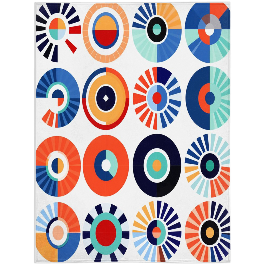 Instead of running, try looking at circles-60x80 inch-Single Sided on Lucasgift