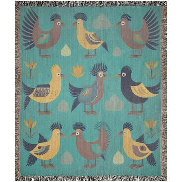 Birds, birds, birds, birds, birds......-50x60 inch-Graphics on Lucasgift