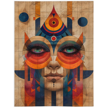Another fancy geometrical design-60x80 inch-Single Sided on Lucasgift