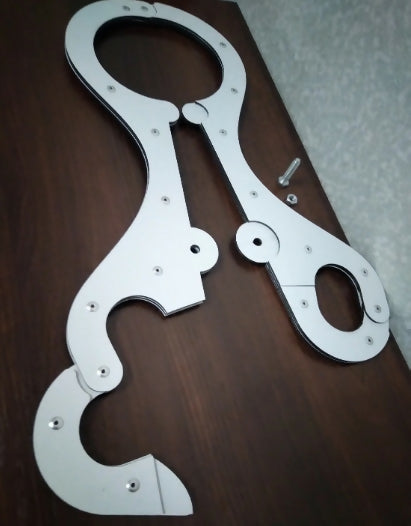 BDSM shackles handcuffs collar Spreader Bar- on Lucasgift