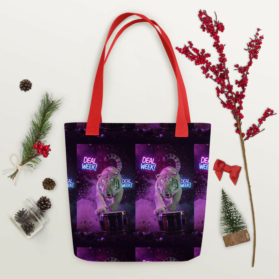 Carry The Rhythm – Tiger Drum Tote- on Lucasgift