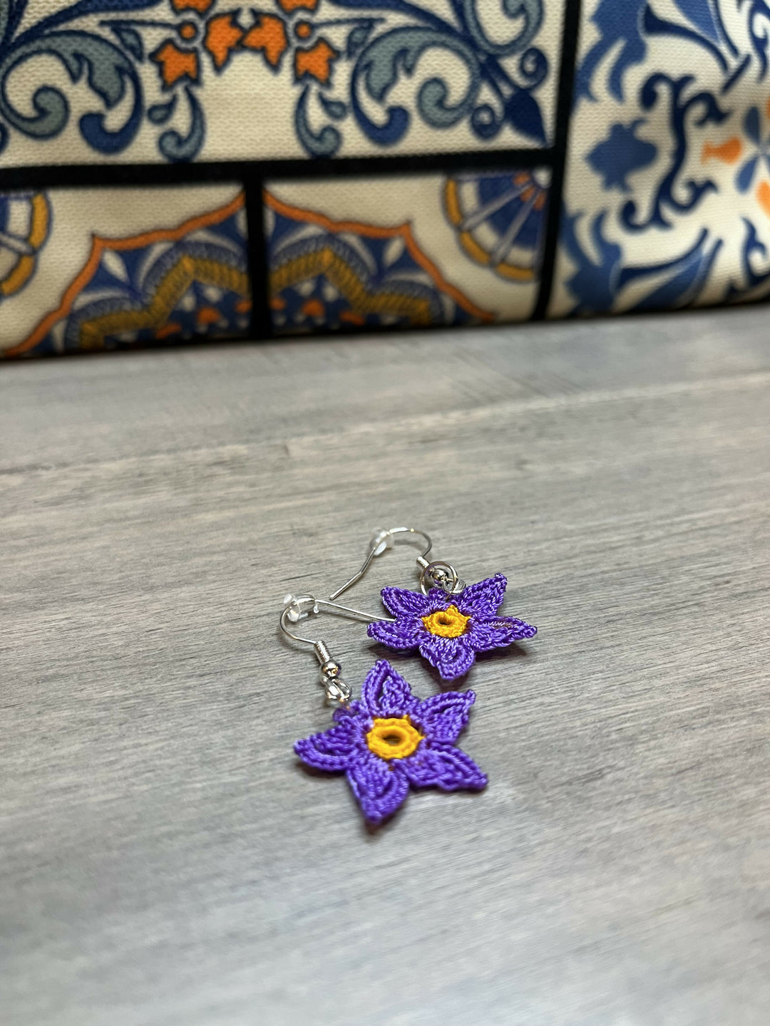 Micro-crochet Earrings- on Lucasgift