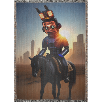 Oh Boy, this lonesome space cowboy is having a hard time alone in the out. Save him!-52x37 inch-Graphics on Lucasgift