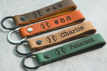 SLIM Softball Keychain, Softball Team Gifts, Softball Senior Night Gifts, Personalized Softball Gifts, Key Ring, End of Season, Softball Banquet- on Lucasgift