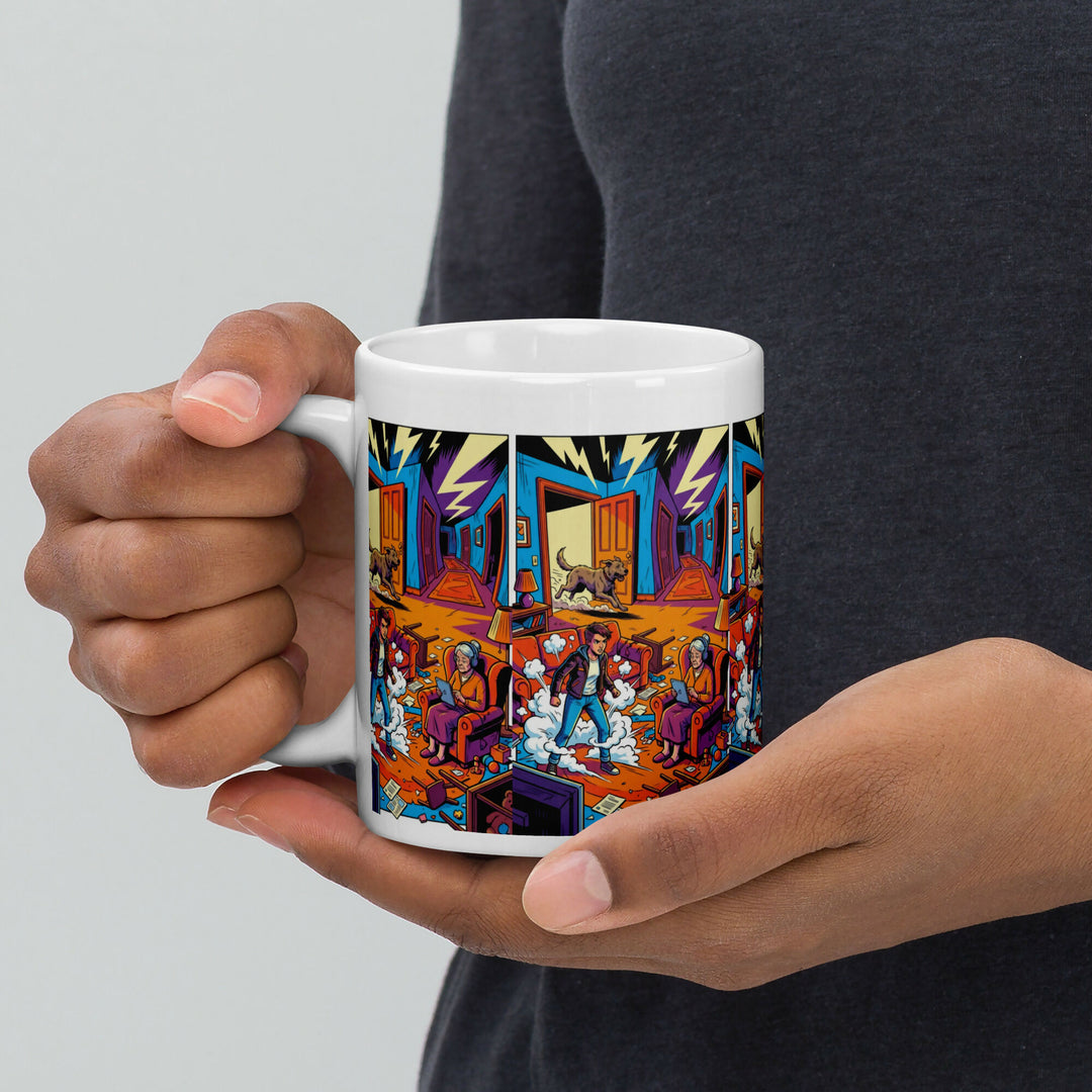Comic Book Chaos at Home – A Mug Full of Family Adventure