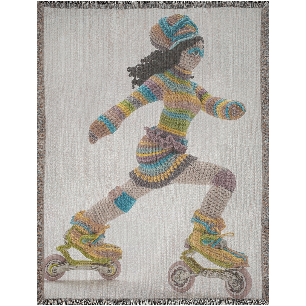 A Rollerskating Jam-60x80 inch-Graphics on Lucasgift