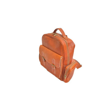 Moroccan Handcrafted Leather Backpack - Ready for All Your Adventures- on Lucasgift
