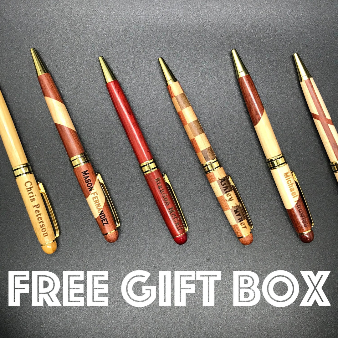 Engraved Wooden Pens-Lucasgift