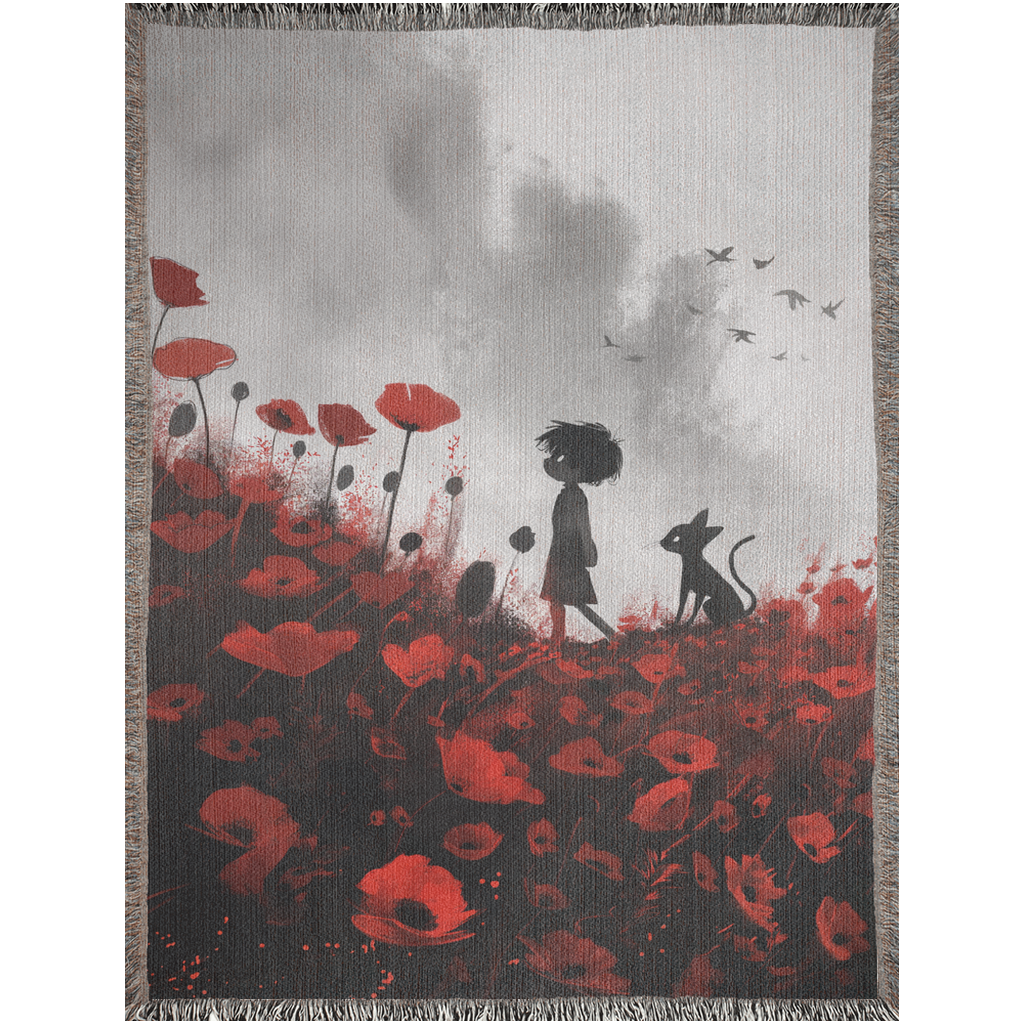 Little boy in the field-60x80 inch-Graphics on Lucasgift