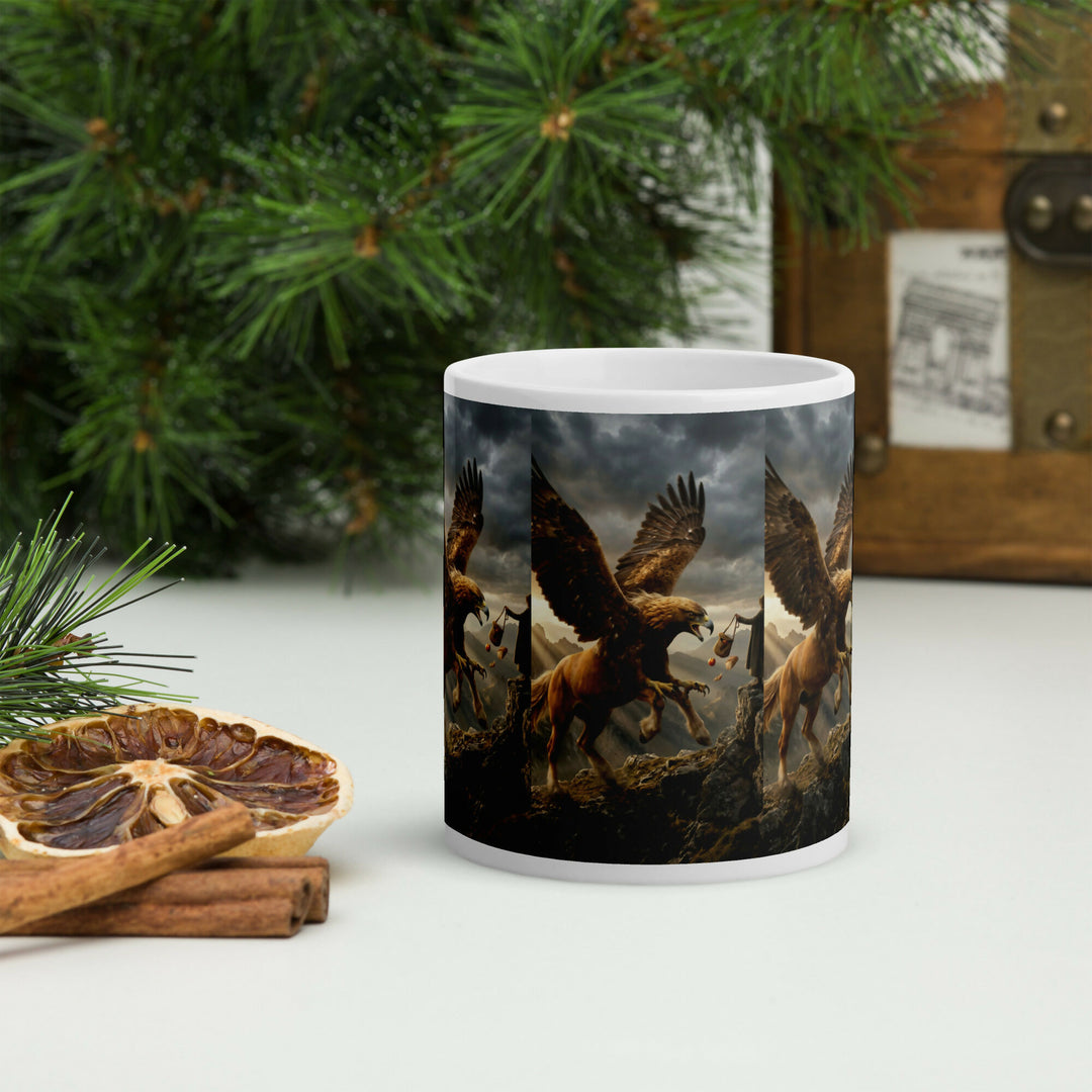 The Griffin’s Mountain Guardian – A Magical Mug of Courage and Wonder