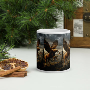 The Griffin’s Mountain Guardian – A Magical Mug of Courage and Wonder