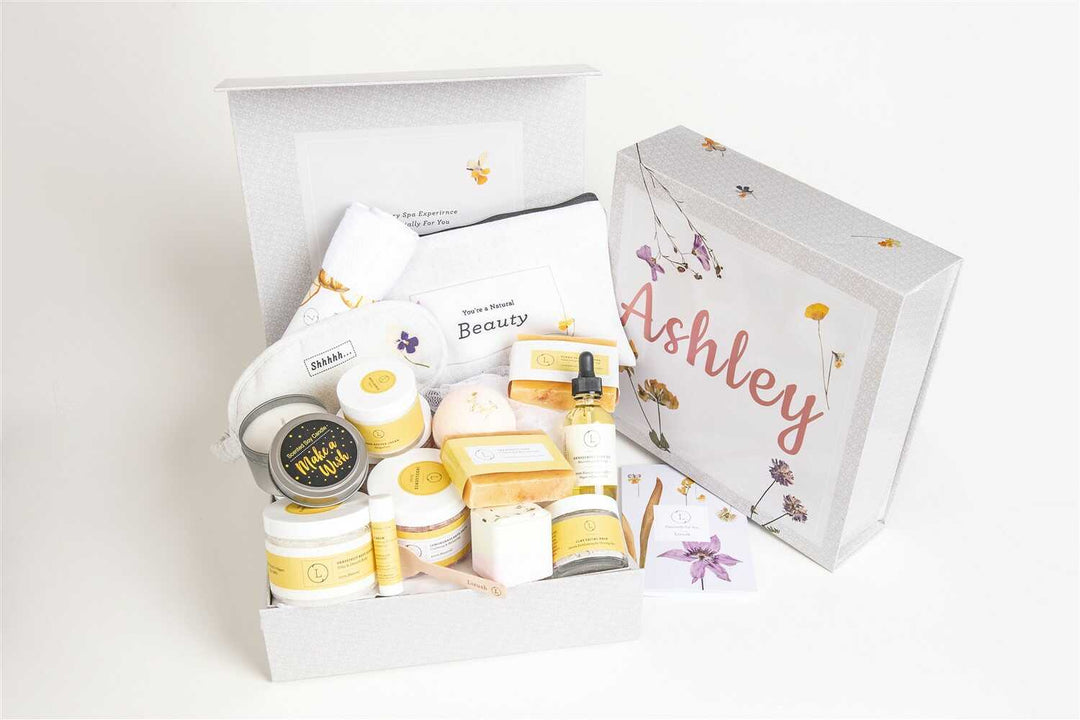 Cheer up Gift Basket, Natural Care Package, Recovery Gift Box- on Lucasgift