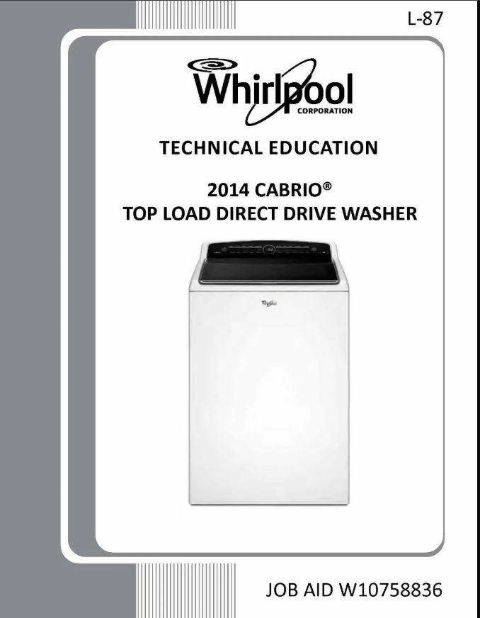MAYTAG MVWB765FW0 MVWB765FW1 SERVICE REPAIR MANUAL- on Lucasgift