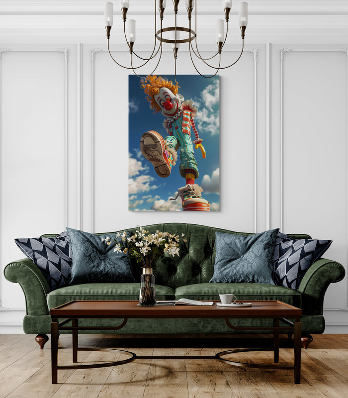 Metal Print Big foot life- on Lucasgift