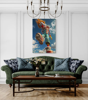 Metal Print Big foot life- on Lucasgift