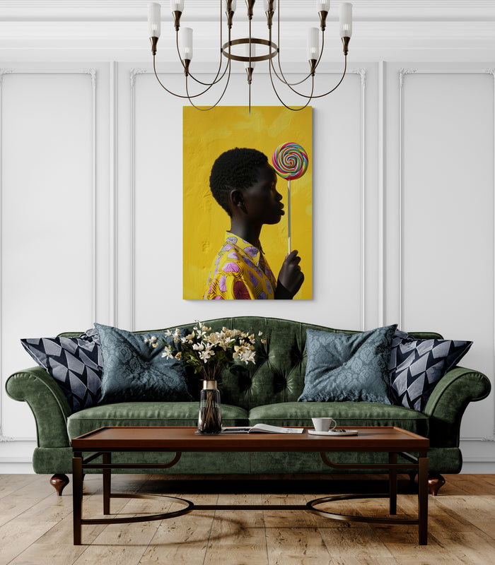 Metal Print Lollipop 2/4- on Lucasgift
