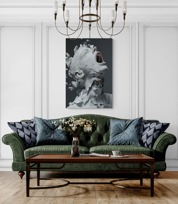 Metal Prints The Scream- on Lucasgift