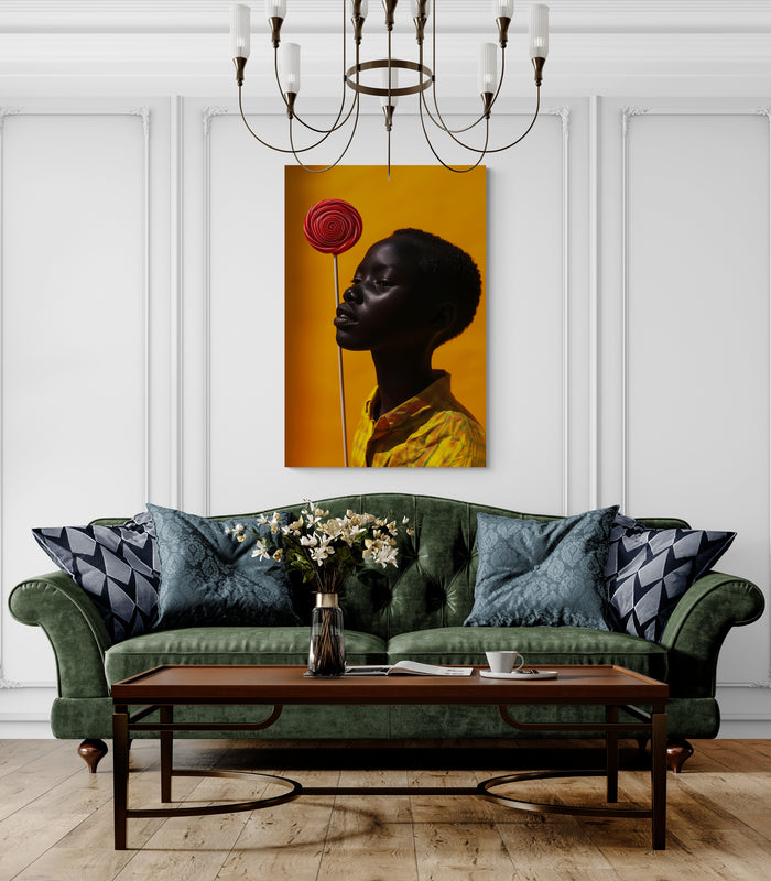 Metal Print Lollipop 4/4- on Lucasgift