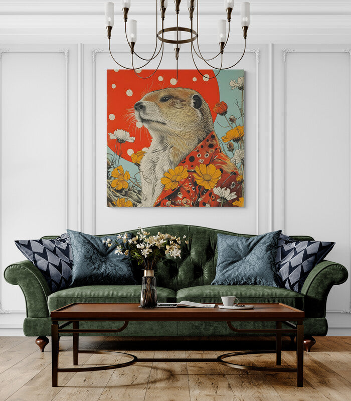 Canvas Wrap Pop goes the weasel- on Lucasgift