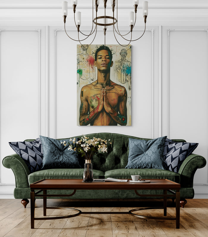 Metal Print Prayers and thoughts- on Lucasgift
