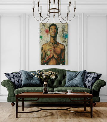 Metal Print Prayers and thoughts- on Lucasgift
