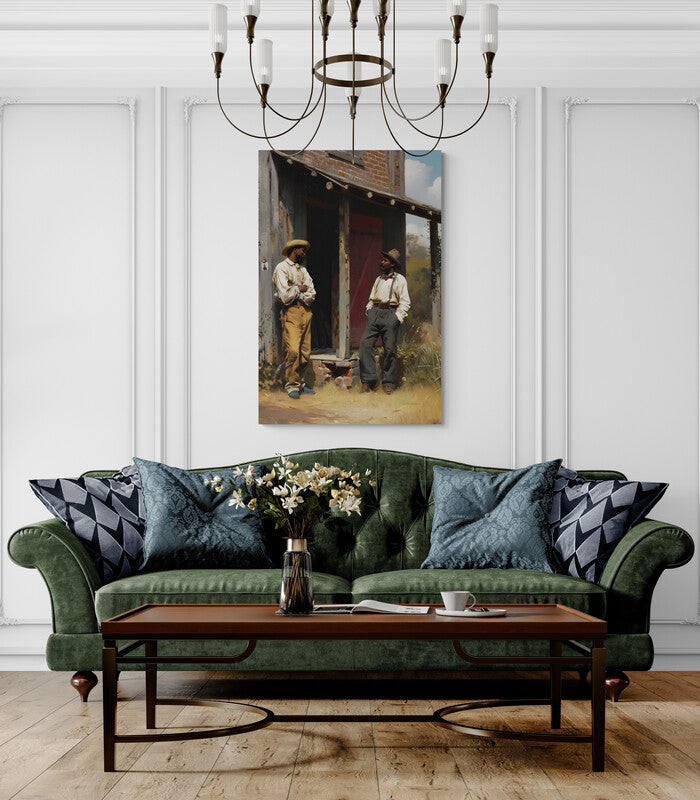 Canvas Wrap Let`s talk about the future- on Lucasgift