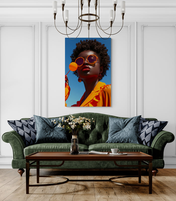 Giclee Art Print Lollipop 1/4- on Lucasgift