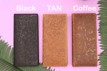 Stylish Long Leather Women Wallet , Real Leather, Same Day Shipping, Free Shipping US-Lucasgift