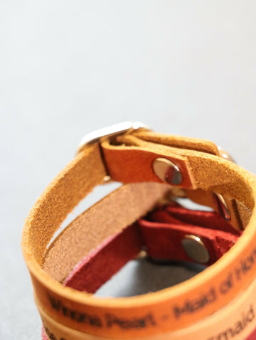 Groomsman Bracelets, BEST MAN BRACELET, Engraved Leather Bracelet, Personalized Bracelet, Wedding Gifts- on Lucasgift