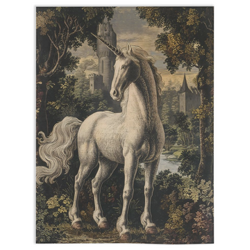 Of course we have something with an unicorn too-30x40 inch-Single Sided on Lucasgift