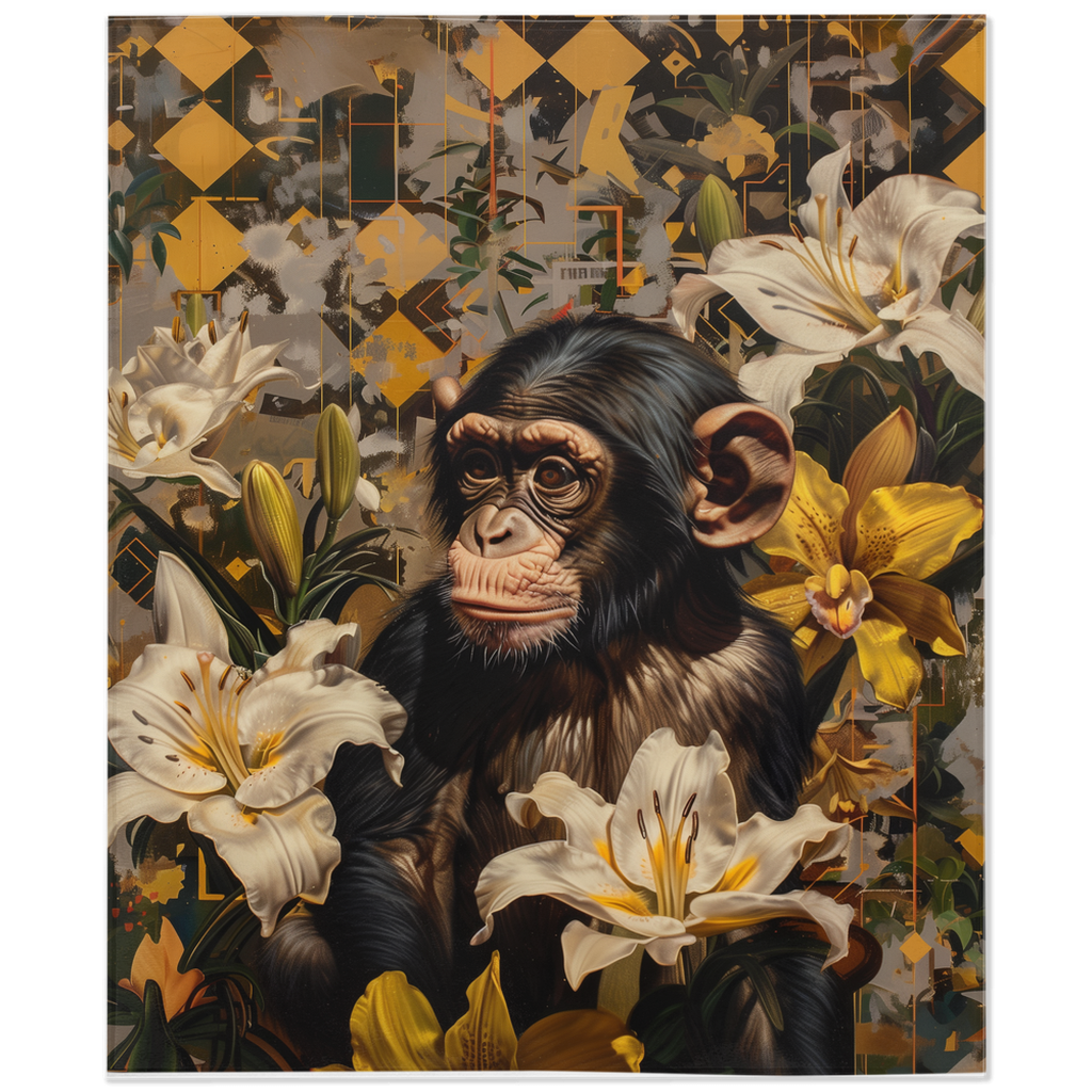 Apefield-50x60 inch-Single Sided on Lucasgift