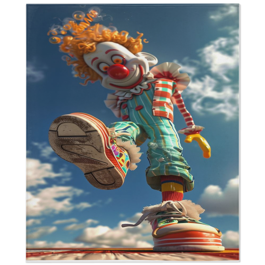 Big foot life-50x60 inch-Single Sided on Lucasgift