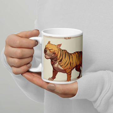 The Striped Guardian – A Mug of Strength, Loyalty, and Heart