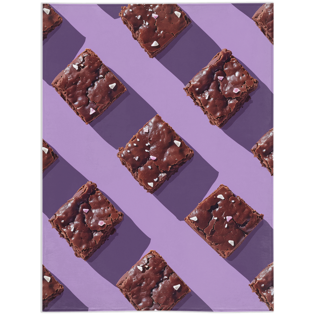 Who wants some Brownies?-60x80 inch-Single Sided on Lucasgift