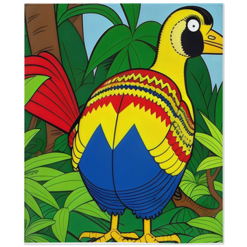 Cheeky, sassy birdie-50x60 inch-Single Sided on Lucasgift