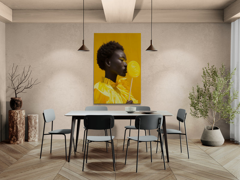 Metal Print Lollipop 3/4- on Lucasgift