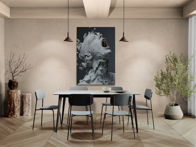 Metal Prints The Scream- on Lucasgift