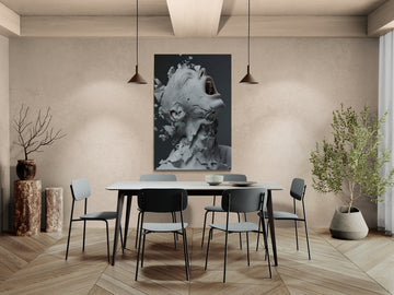 Metal Prints The Scream- on Lucasgift